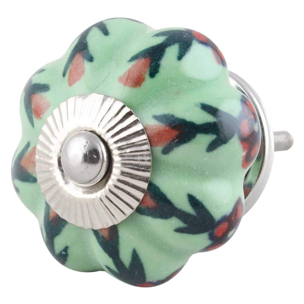 IndianShelf 8 Pieces Red Grass Ceramic Drawer Knobs for Kitchen Cabinet Hardware Door Pulls Decorative Dresser Premium Vintage (B07RQ7NWV4) Amazon Price History, Amazon Price Tracker