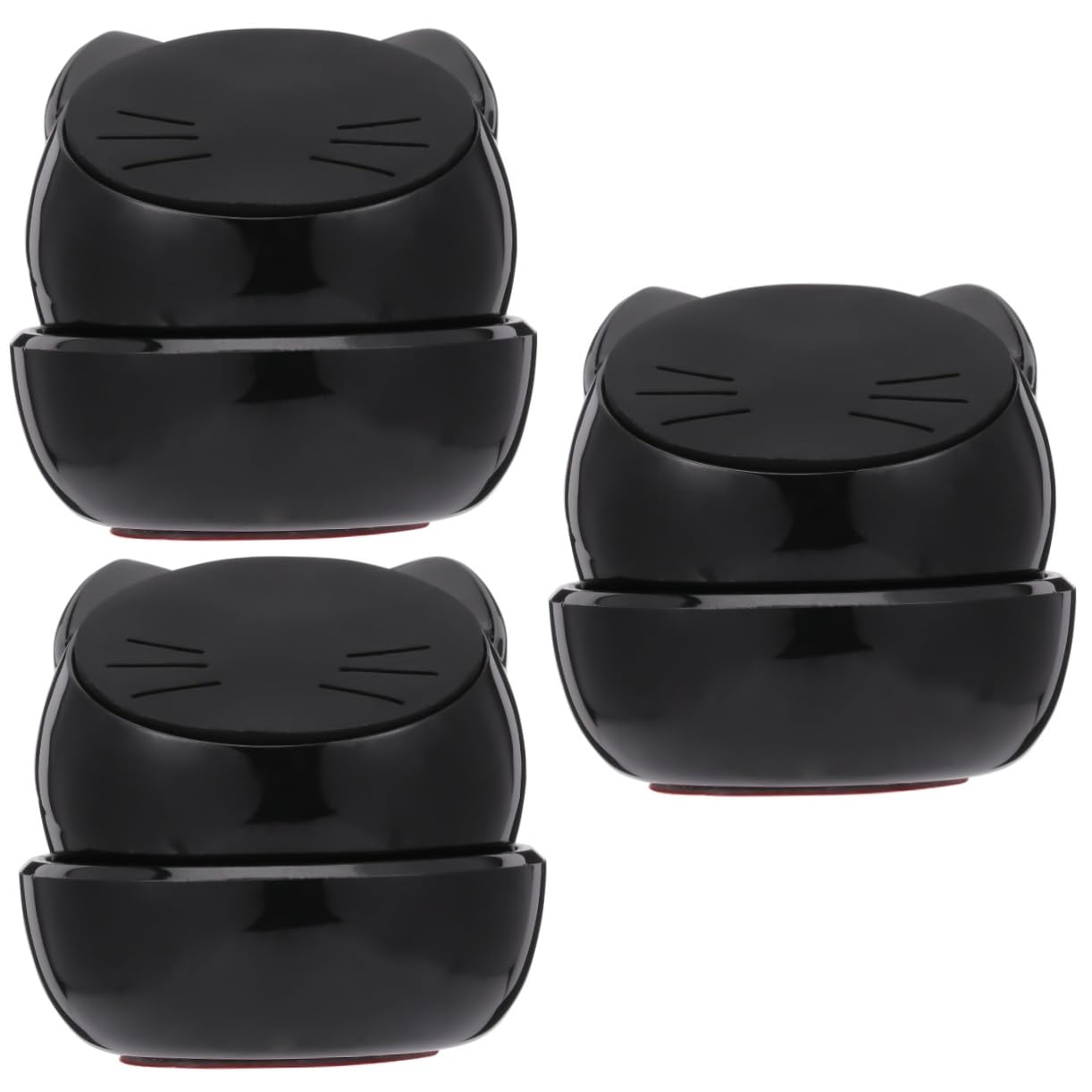 ULTECHNOVO 3pezzi Supporto Magnetico Per Smartphone Da Auto Supporto Con Ventosa Per Dashboard e Parabrezza Stabilità e Facilità Uso Compatibile Con Tutti Telefoni Mobilitá