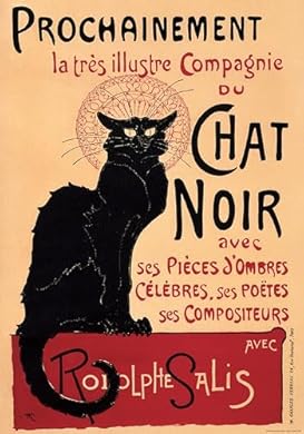 Foto di AIMA - Poster Vintage da Parete Gatto Nero 50x70 cm – Stampa Senza Cornice per Decorazioni Casa – Calamita Omaggio