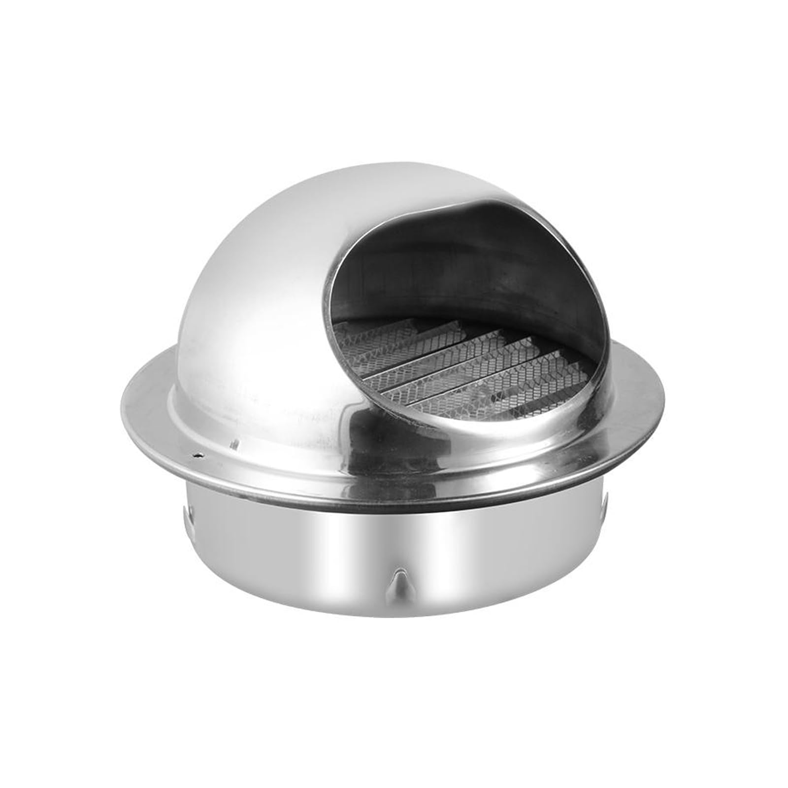 rund Edelstahl Außenbereich Dryer Lüftung Abdeckungen Belüftung Grill,Bereich Haube Abluftrohr Schornstein Regenhaube,äußeren Wand regendicht Lüftung Outlet Abdeckung,Ducting Schornsteinaufsatz (60m