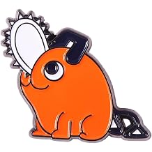 Chainsaw Pochita Enamel Pin - Anime Metal Brooches - Gift for Men Women and Fans