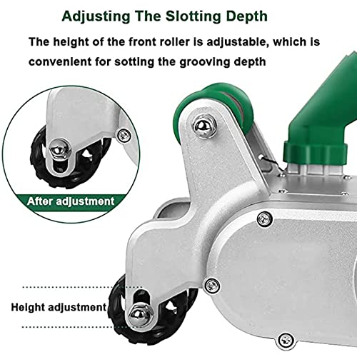 Máquina de corte de sulcos de parede 1100w Máquina elétrica de sulcos de parede de tijolo formadora