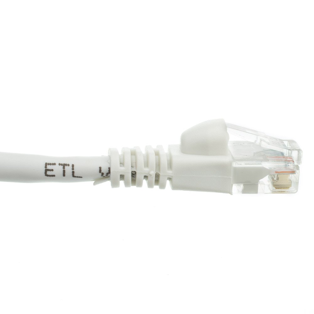 CableWholesale Cat6 UTP 2ft kabel sieciowy 0,61 m, Cat6, RJ-45, RJ-45, biały)
