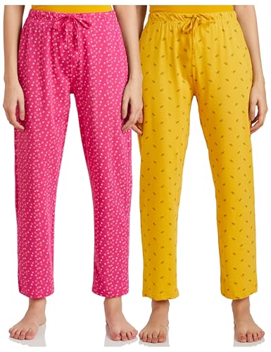 womens Cotton Ankle Length Regular Fit Pyjama set (Available in Plus Sizes)