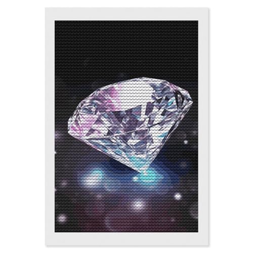 Kit peinture diamant 5D idée cadeau créatif adulte débutant NWTRJ strass