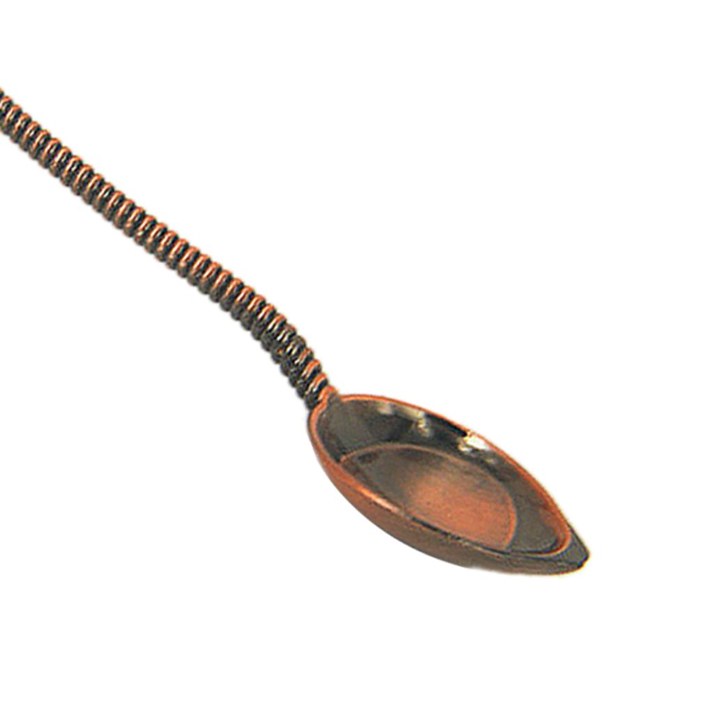 Anbau Creative Retro Coconut Tree Design Stainless Steel Soup/Coffee Spoon Red