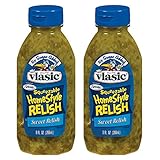 Sugar Free Sweet Relish, Vlasic No Sugar Added Homestyle Sweet Relish, 2 Pack
