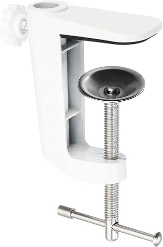 Miniatura 1 de PATIKIL Abrazadera de montaje en mesa de escritorio, abrazadera de escritorio universal en forma de C con tornillo ajustable para soporte de lámpara