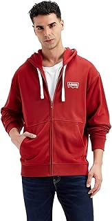 سويت شيرت -3 مطرز بسوستة للرجال من قطعة واحدة من ليفايس