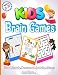 Produktbild Kids Brain Games: Activity Book with Word search, Crossword, Word Scramble, Sudoku and Mazes Puzzles book for kids (with solution)/Logic Puzzles For ... and Spelling Activity Book For Kids)