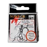 Matzuo Rip-N Roll Swivel Hook, Black Chrome, 1/0