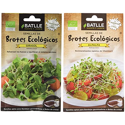 BROTES GIRASOL - ECO & BROTES ALFALFA - ECO