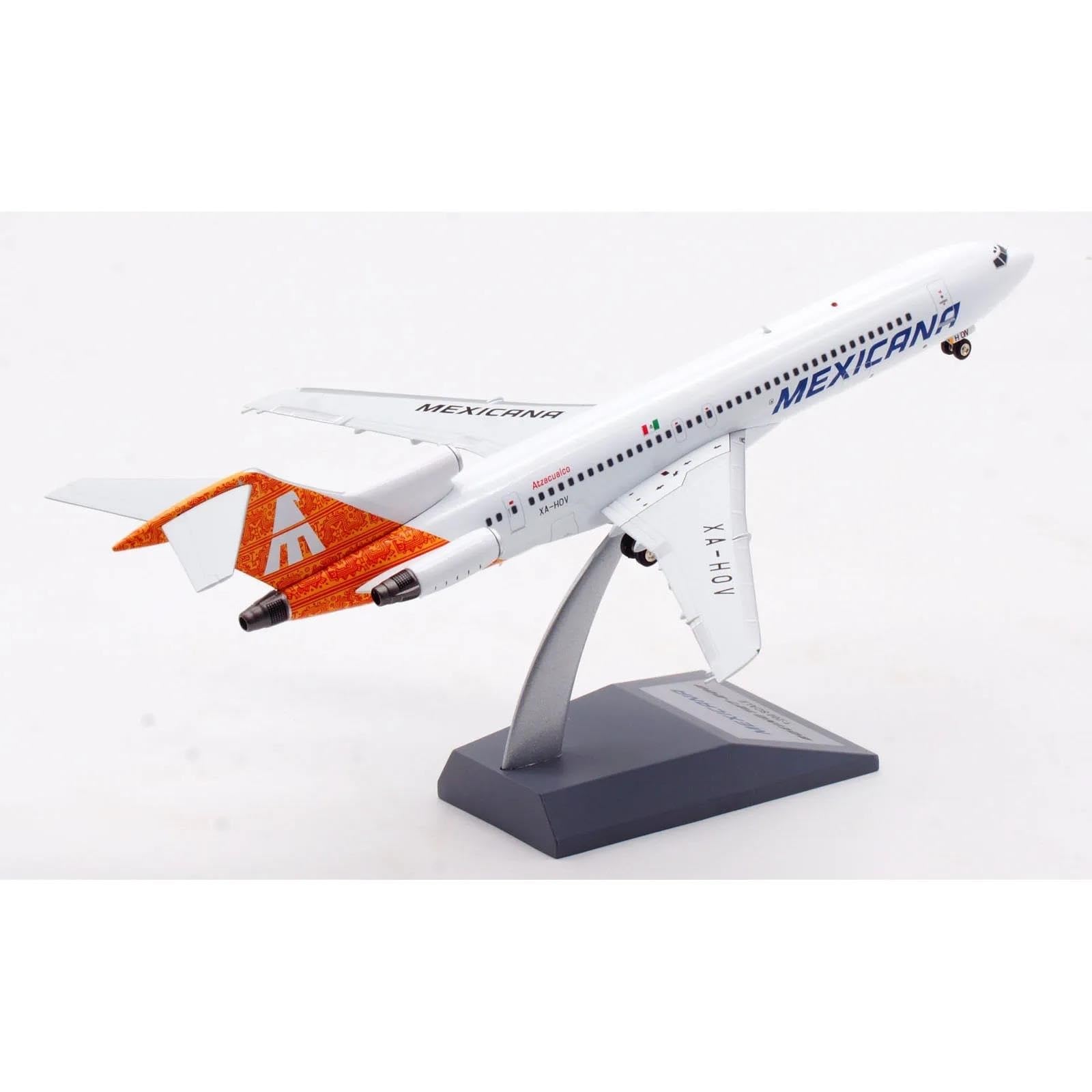 Model samolotu metalowy Model samolotu 1:200 dla Mexicana Airlines B727-200 odlewany model samolotu odrzutowiec Model samolotu skala Model samolotu