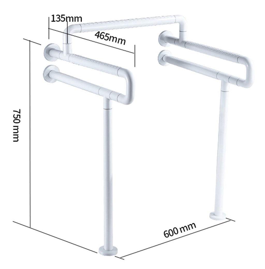 Barra De Apoyo para Baño, Barra De Apoyo De Seguridad, Barra De Apoyo De Seguridad para Baño, Barra De Apoyo De Seguridad para Inodoro, Apoyabrazos, Pasamanos De Baño Par,