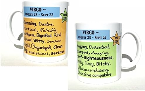 Virgo coffee mug - astrology - zodiac mug - virgo birthday gift - christmas gift