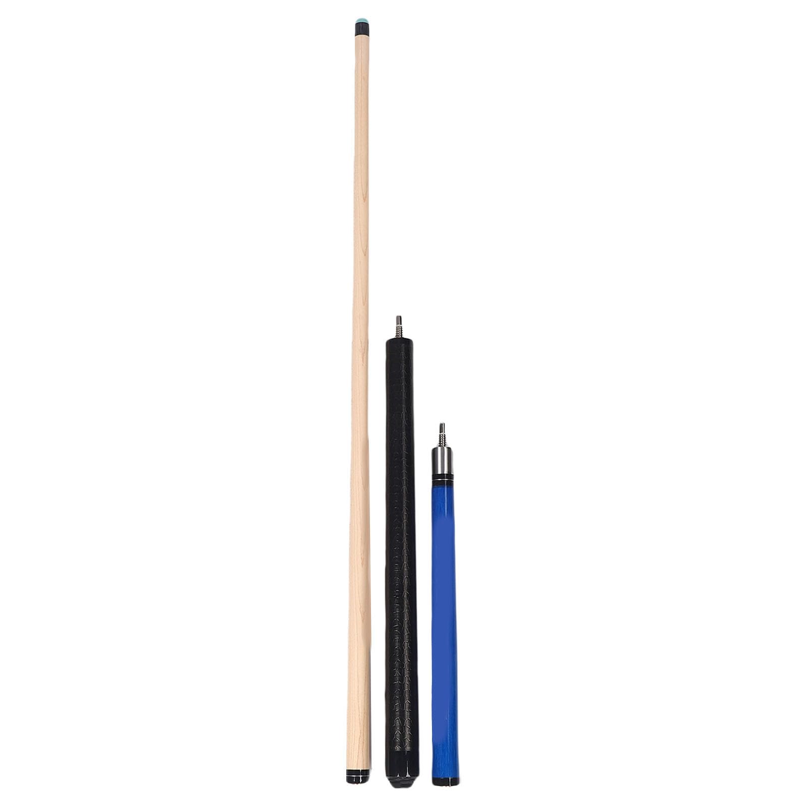 Depisuta Jump Break Stick Cue, 3 Piece Pool Stick 14mm Tip Maple Wood with Rubber Bumper, Exquisite Pool Cue Stick Billiard Cue Sticks for Jumping or Breaking