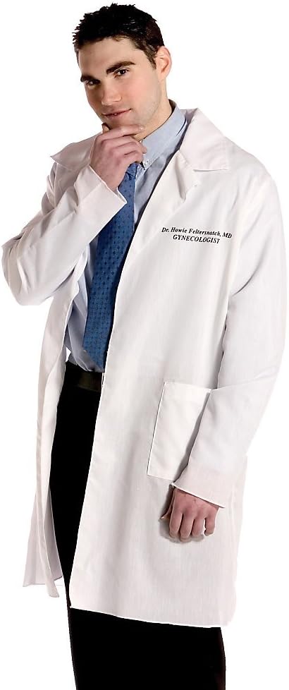 Rasta ImpostaRasta Imposta Dr. Howie Feltersnatch Gynecologist Costume - One Size - Chest Size 48-52