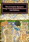  The Carmina Burana: Songs from Benediktbeuern, 3rd Edition