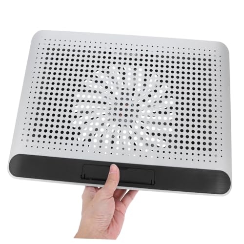 Base refrigerante para laptop SHINEOFI plateada miniatura 4