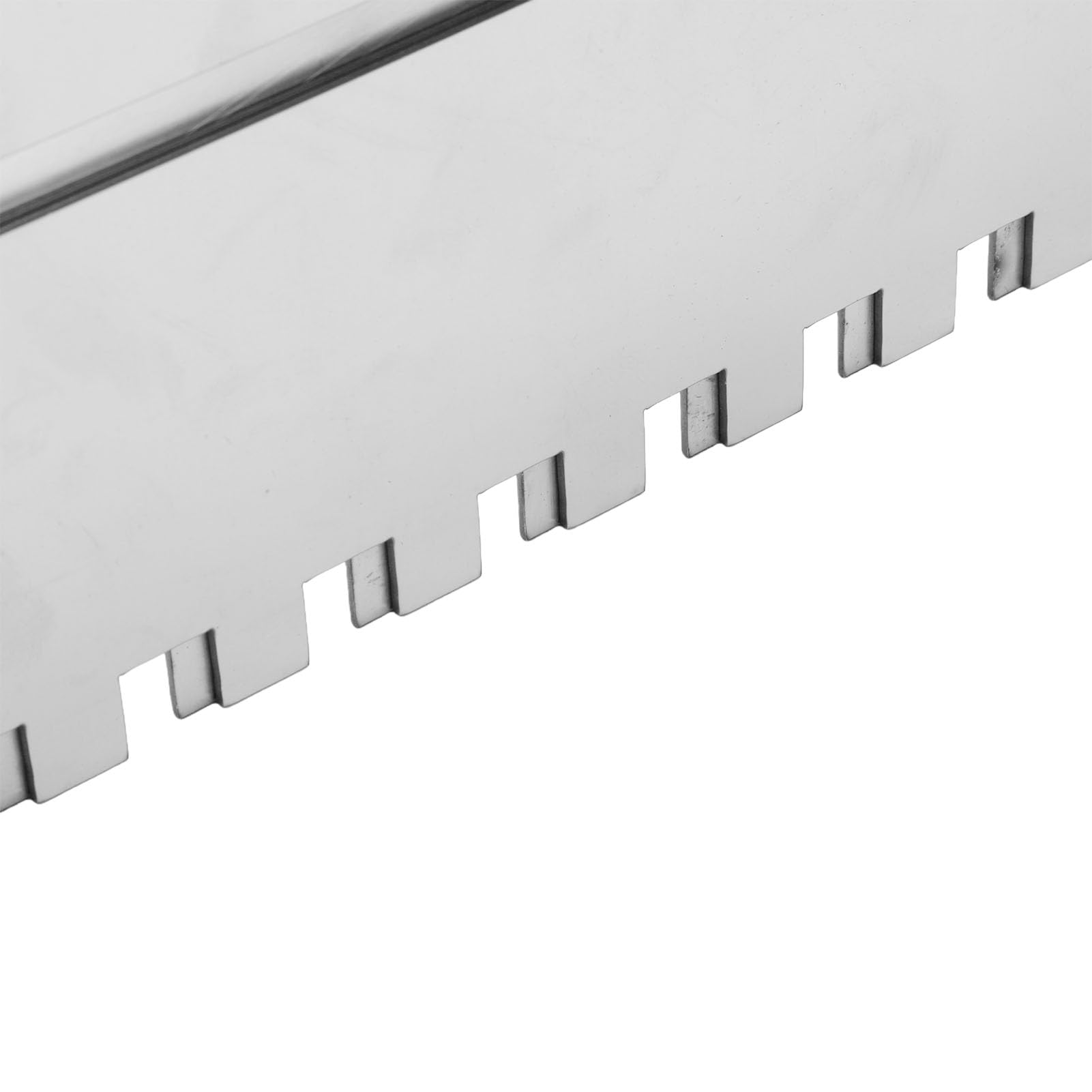 XUMIUZIY Couteau à Enduire cranté Réglable 40 à 80 Cm, Acier Inoxydable,