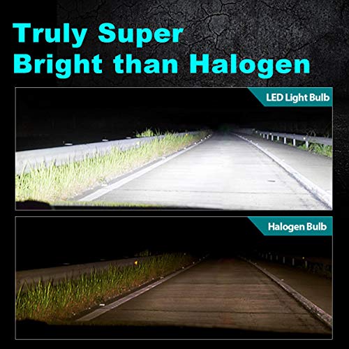 Lasfit H4 Hb2 9003 60W 6000Lm Led Bulbs Conversion Kit, 6000K Xenon White, Super Bright (2 Pcs) #TOP5