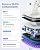 Ecoviva Mate 3 UV Countertop Reverse Osmosis Water Filter with 2 Auto-Fill Pitchers, 9-Stage RO Filtration System, Installation-Free, Reduces TDS, 3:1 Pure-to-Drain Ratio, Home & Kitchen, White