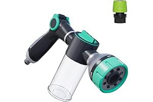 8 Pattern Car Wash Pressure Washer Foam Gun For Garden Hose