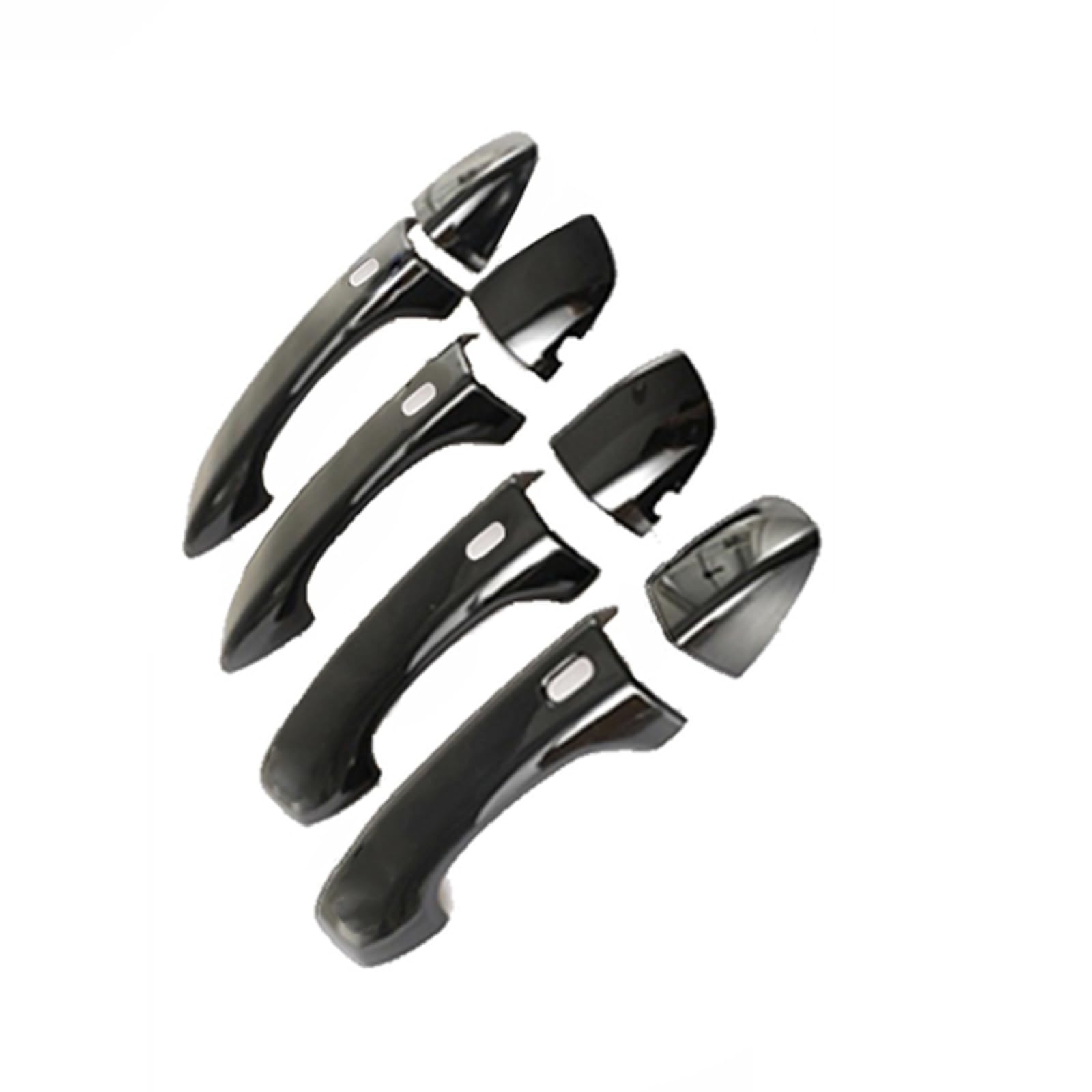 Autocollants poignée de porte VW Tiguan MK2 anti-rayures noir