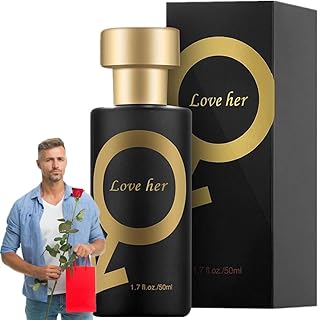 Love Her Fragrances for Men, Pheromone Fragrances Pheromone Cologne for Men Attract Women, Romantic Pheromone Glitter Fragrances, 50ml Pheromones Cologne Pheromones Perfume (1pc)