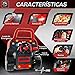 Imagen de HOMCOM Motor de Camión para Niños de +3 Años Conjunto de Motor de Juguete con 61 Piezas Volante Bocina Faros Caja de Almacenaje y Ruedas 40x39x47 cm Rojo