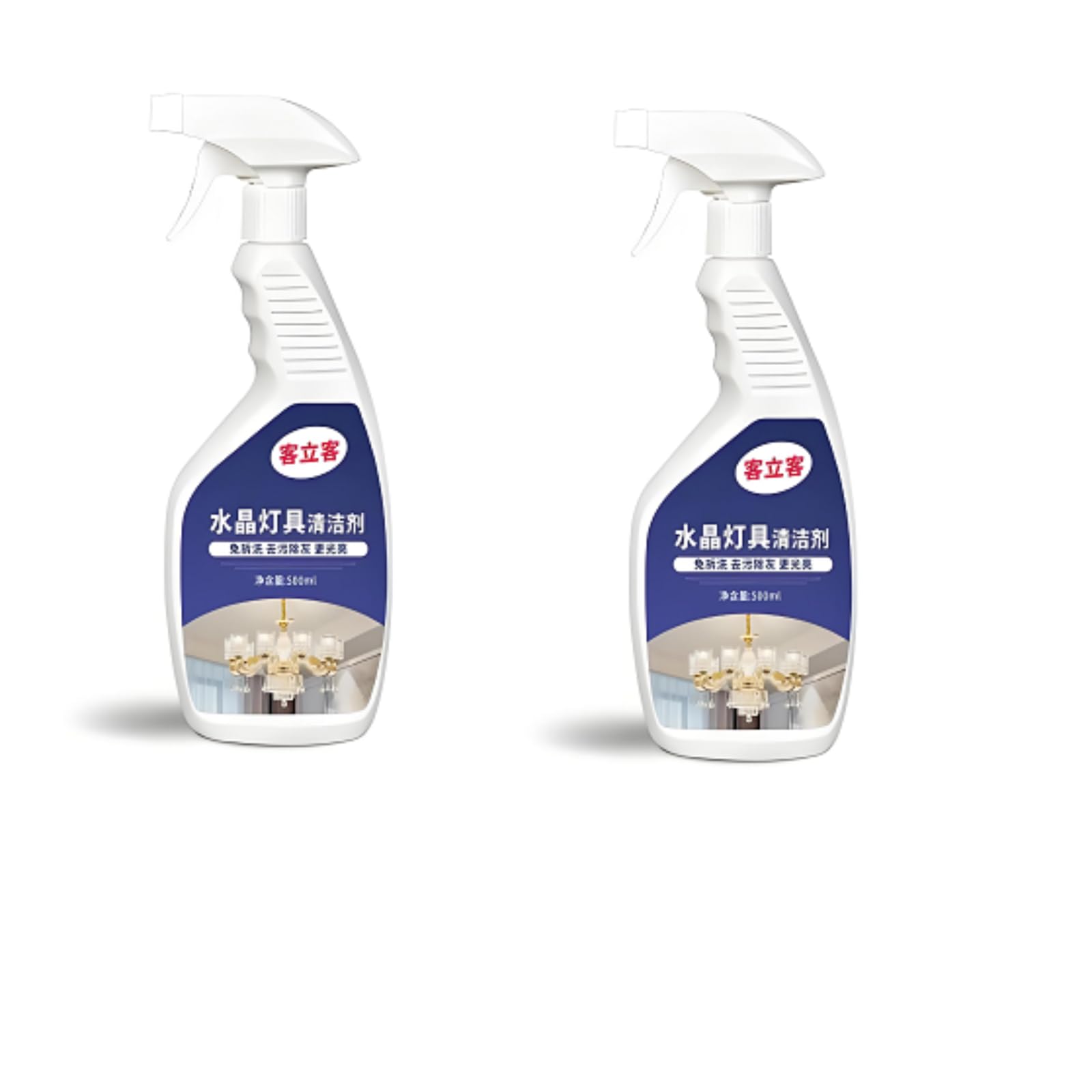 Chandelier Cleaner Spray, No-Wipe Crystal Cleaner, Drip-Dry Solution, Home Other 1000ml-image-30