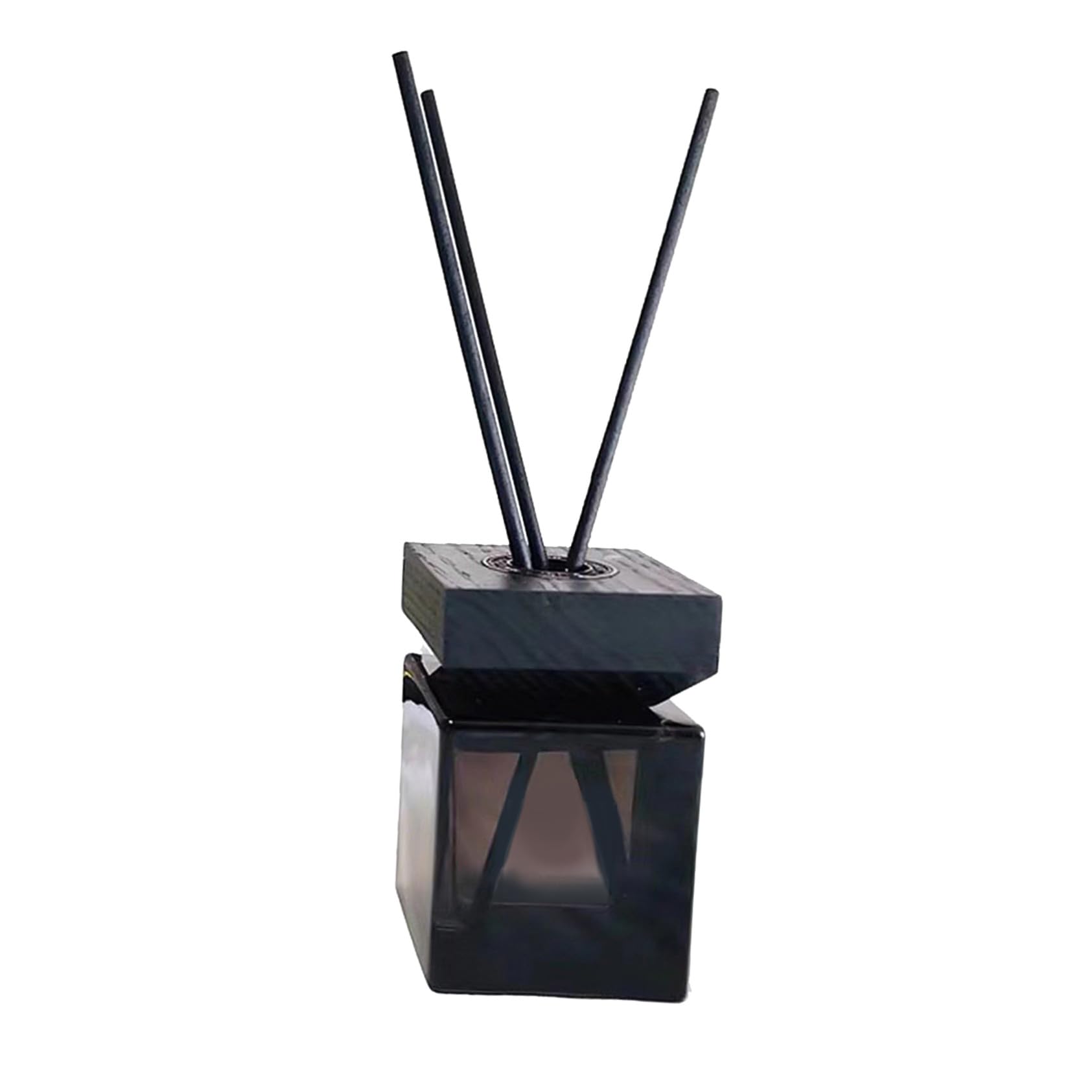 Homoyoyo 3 Set Diffusore Aromaterapia a Scentazione Passiva Bottiglia Vuota con Tappo in Legno e Bastoncini di Rattan per Profumo Casa e Deodorante Ambienti