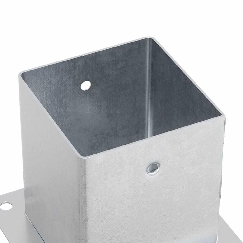 12 szt. wspornik słupków 121 x 121 mm, but słupkowy ze stali ocynkowanej ogniowo, tuleja osadcza do pawilonu, słupków ogrodzeniowych i konstrukcji