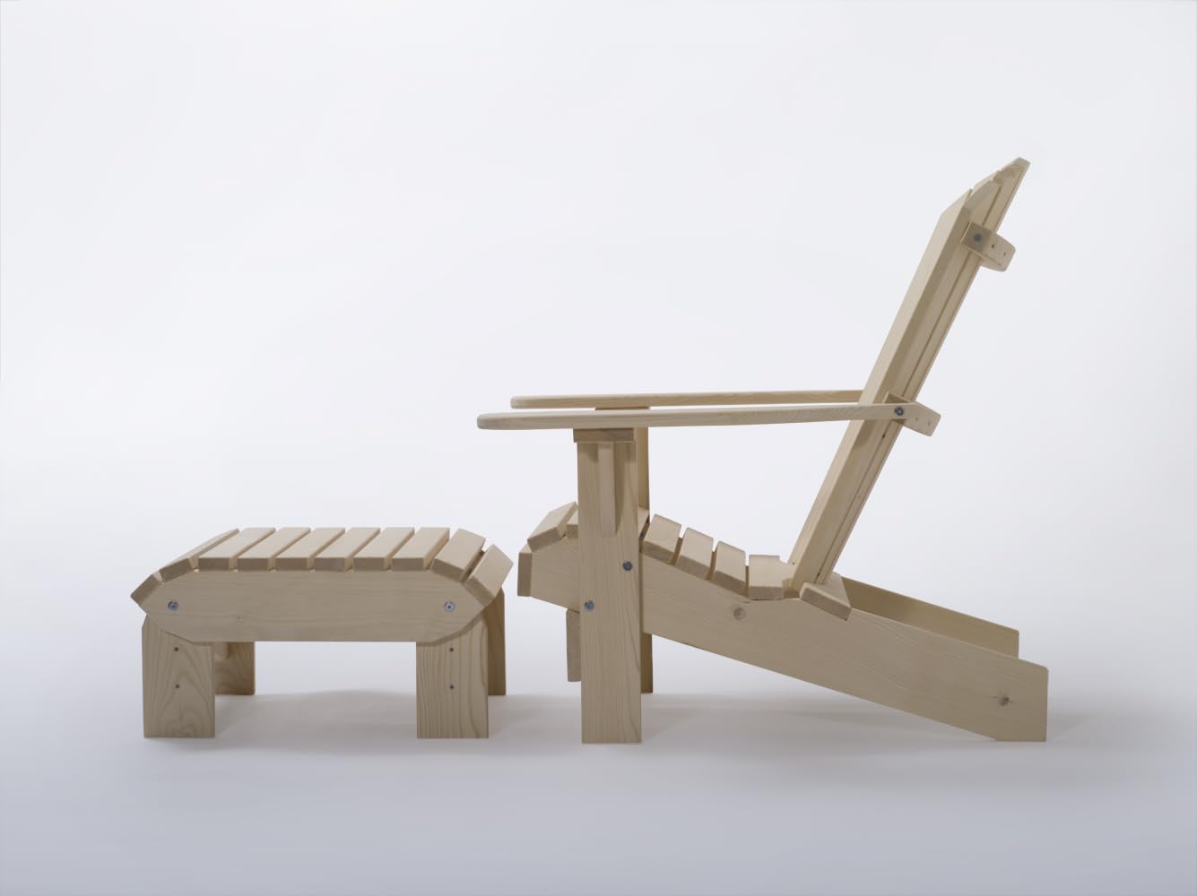 Original Dream-Chairs since 2007 Adirondack Krzeslo "Comfort" + Podnóżek Adirondack "Comfort”