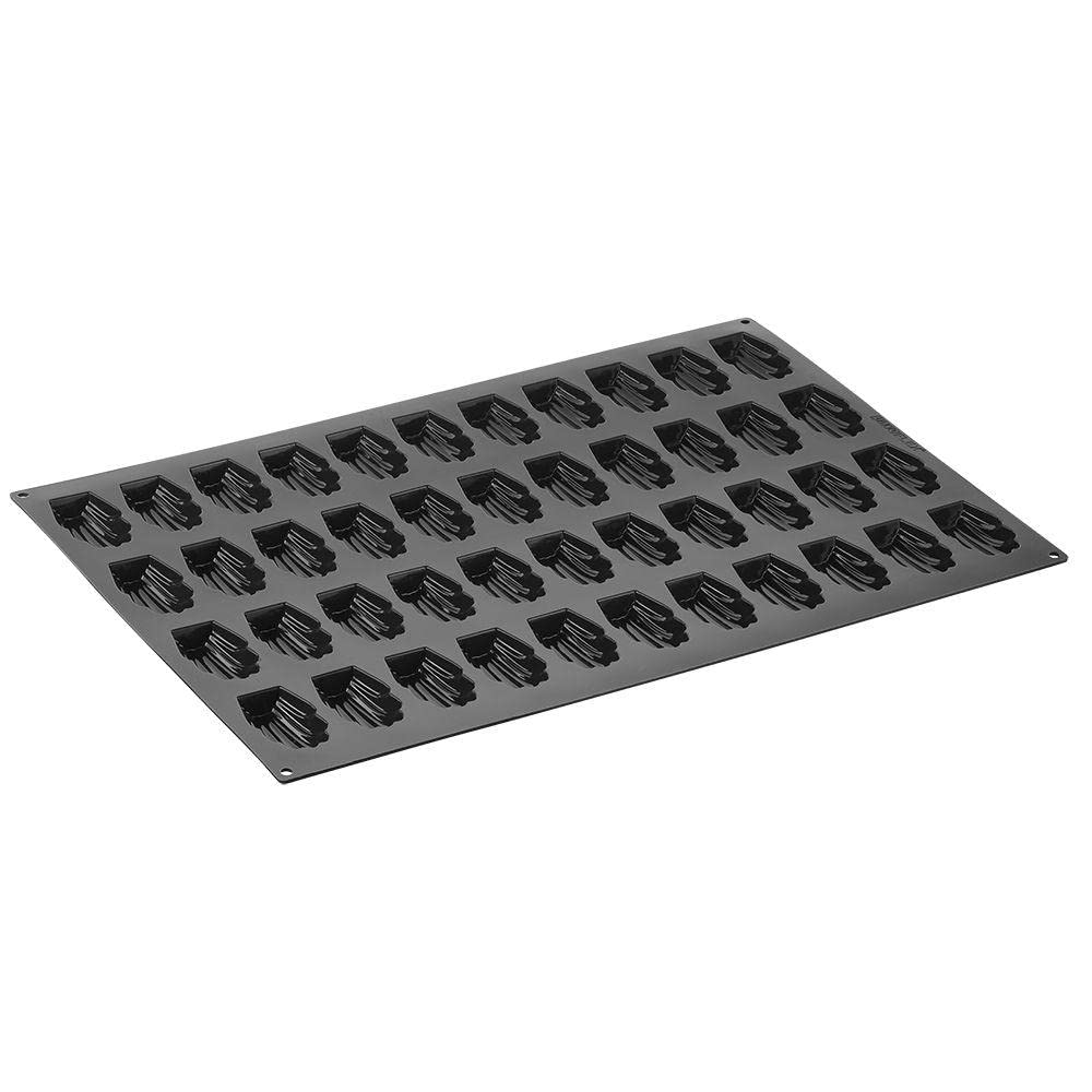 Pavoflex Flexible antiadherente molde, Madeleine (75 x 45 x 18 mm de alto, 44 cavidades