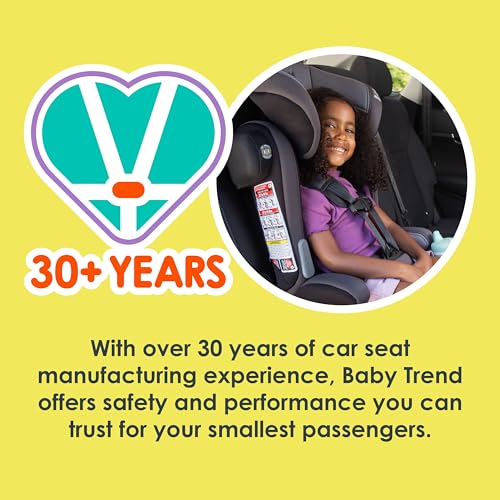 Baby Trend Hybrid SI 3-in-1 Combination Booster Seat, Dash Plum – Side-Impact Protection, 3-Stage Growth Design, Adjustable Headrest, Cushioned Comfort - image 7