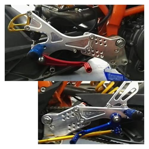 Commandes reculées CNC pour RC390 en aluminium aéronautique taillé dans la masse