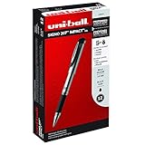 uni-ball 207 Impact Gel Pens, Bold Point, Black, Box of 12 (Packaging may vary).