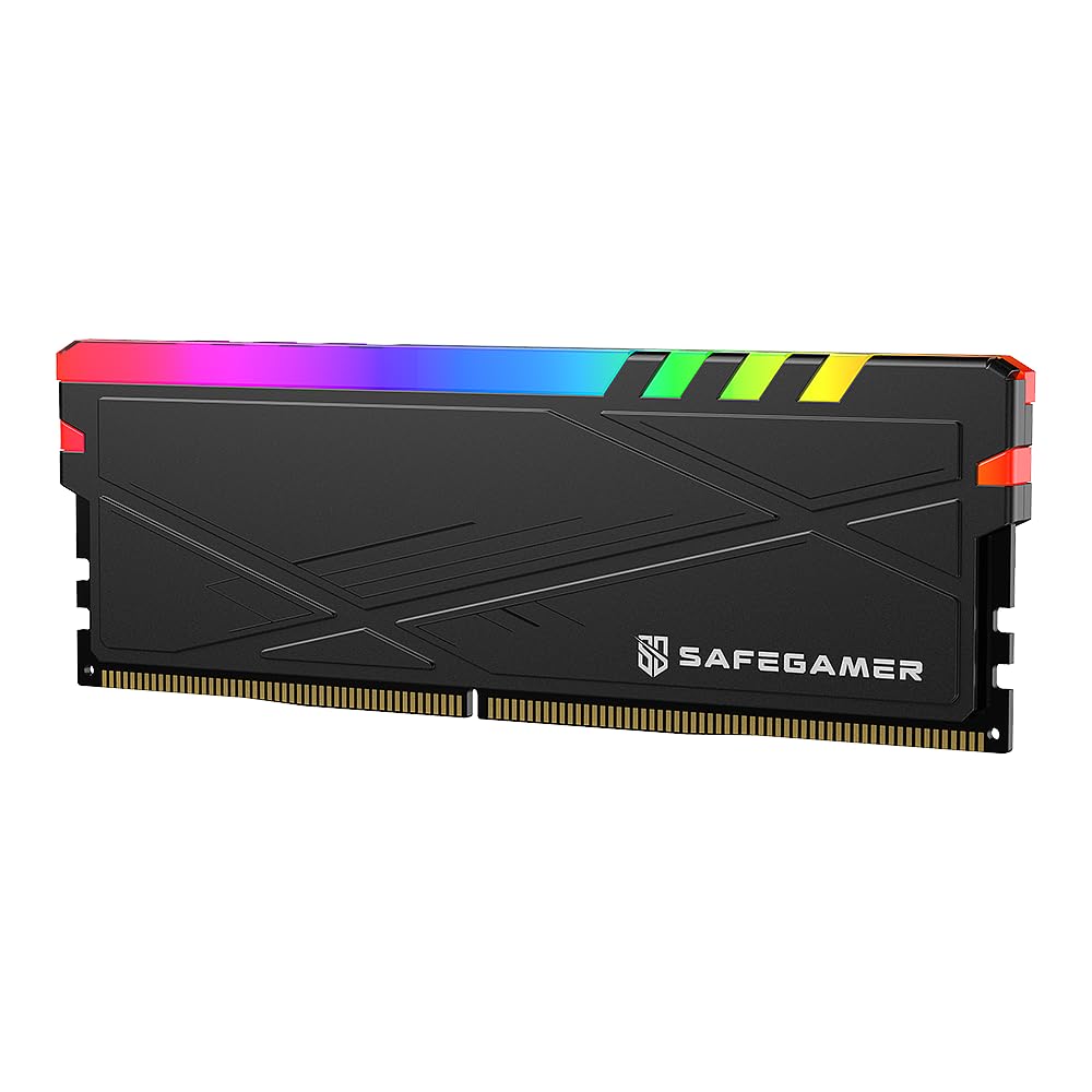 Memória Safe Gamer 8GB DDR4 3600MHz RGB CL18 - SG-MEMH4DPC08GB