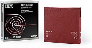 IBM LTO8 Ultrium 12TB/30TB RW Data Cartridge, 01PL041