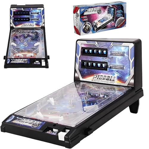 Imagen de Genérico Máquina de Pinball Electrónica de Mesa Con Luces Y Sonidos Led