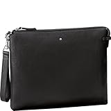 montblanc aktentasche sale Farbe: Schwarz Montblanc Meisterstück Soft Grain Clutch Aktentasche, 32 cm, Schwarz