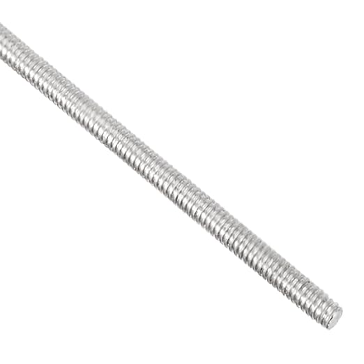 uxcell M2 x 250mm Fully Threaded Rod, 304 Stainless Steel, Right Hand Threads