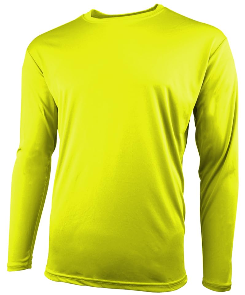 Epic Youth Cooling Performance Long Sleeve Crew T-Shirts (18- Colors Available)
