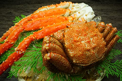 お歳暮 御歳暮 おせち 海鮮おせち 2大蟹B(北海道毛蟹800g前後・タラバシュリンク800g前後)) カニ かに 蟹 北海道加工 ボイル 冷凍 けがに 毛カニ 毛蟹 たらばカニ かに味噌 北海道かに ずわいがに 海鮮 お取り寄せ
