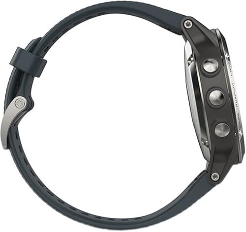 Miniatura 5 de Garmin fnix 5, Smartwatch Multisport GPS Premium y Resistente, Azul Granito