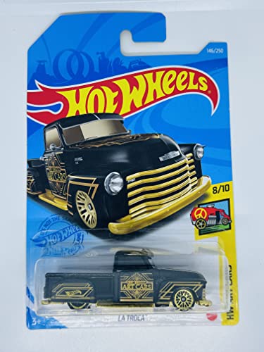 Hot Wheels LA TROCA 1:64 Black/Gold miniatura 1