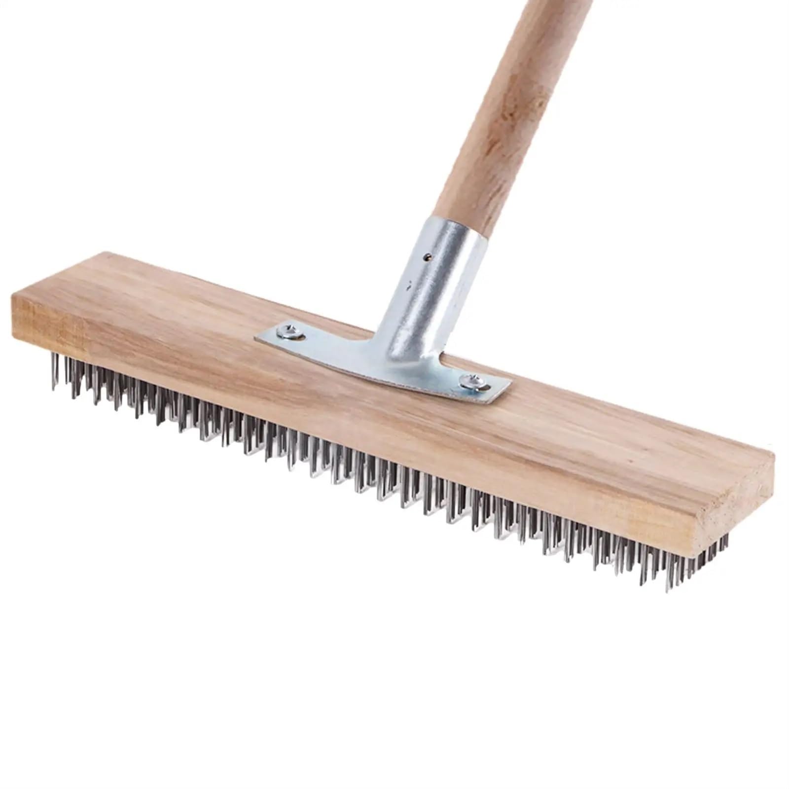 outdoor broom 30cm Wire Broom Brush Sweeping Floor Garden Moss Cleaner Scrubber Kitchen Home Household Cleaning Tools Accessories