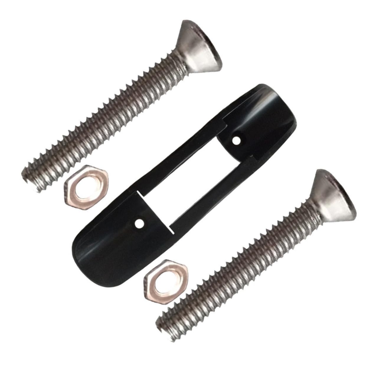 HANABASS Kayak Paddle Clamp Screw Mount Paddle Holder Clip for Canoes Universal Buckle for Kayak