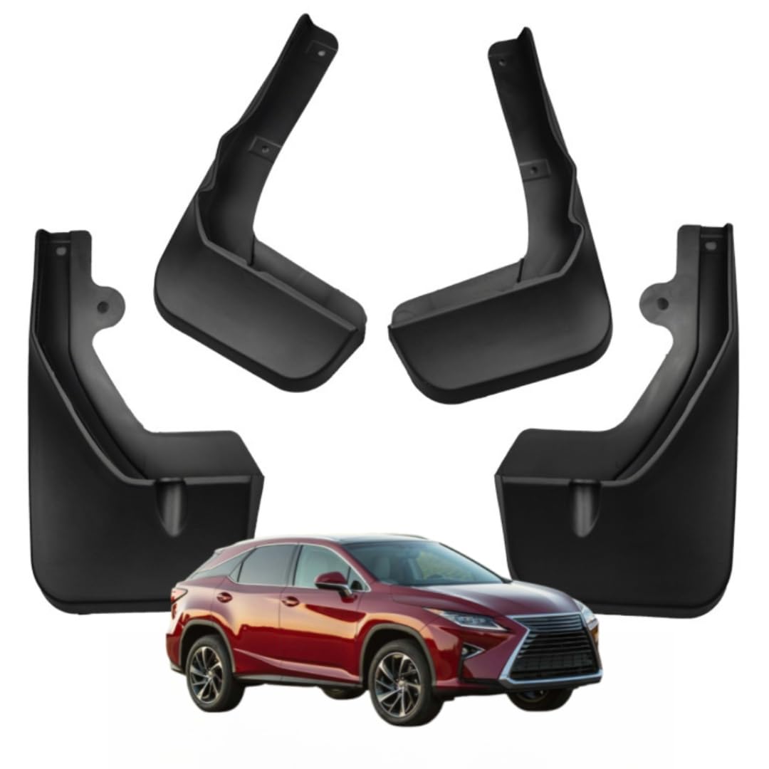 UDRFKDS Mud Flaps Splash Guards For Lexus RX 2020 Accessories Mudflap Fender Flares Front and Rear Mud Guard Set 4PCS